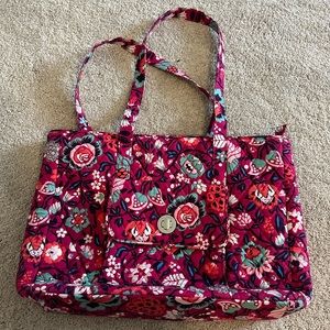 Vera Bradley Bloom Berry tote